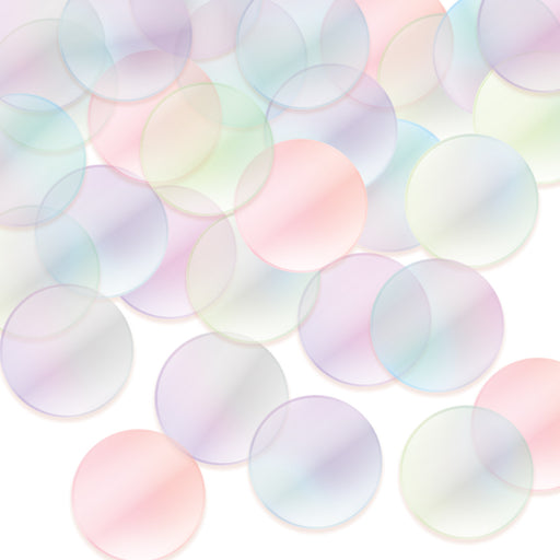 Metallic Deluxe Dot Confetti – 1" – (½ Oz/Pkg) by Beistle for General Occasion Metallic