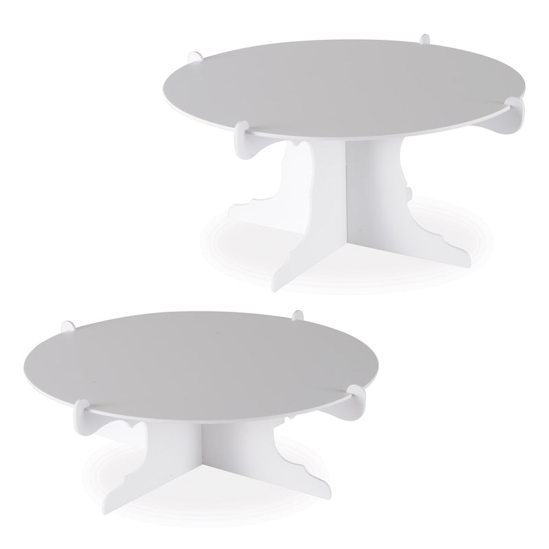 Cake Stands – 12½" Diameter – (2/Pkg)