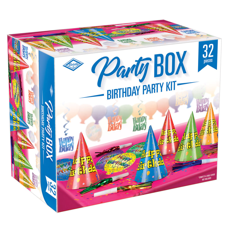 Birthday Party Box by Beistle for Birthday Party Box