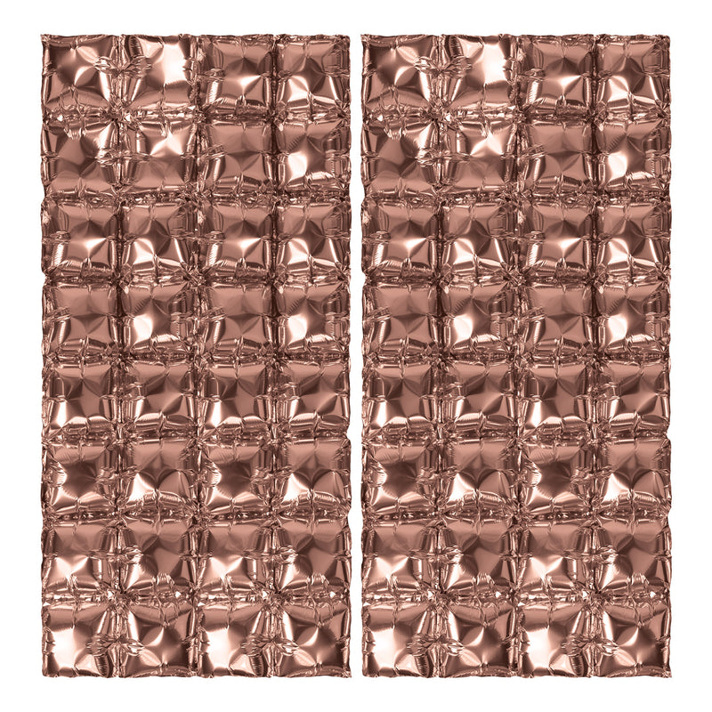 Foil Balloon Backdrops – 3' 6" x 23½" – (2/Pkg) by Beistle for General Occasion Metallic