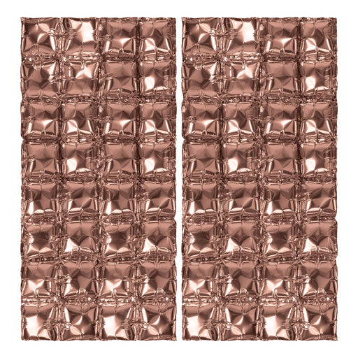 Foil Balloon Backdrops – 3' 6" x 23½" – (2/Pkg) by Beistle for General Occasion Metallic