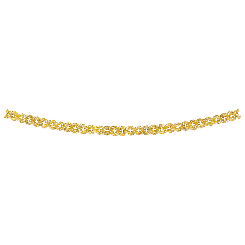 Metallic Garland – 5" x 12' – (1/Pkg) by Beistle for General Occasion Metallic
