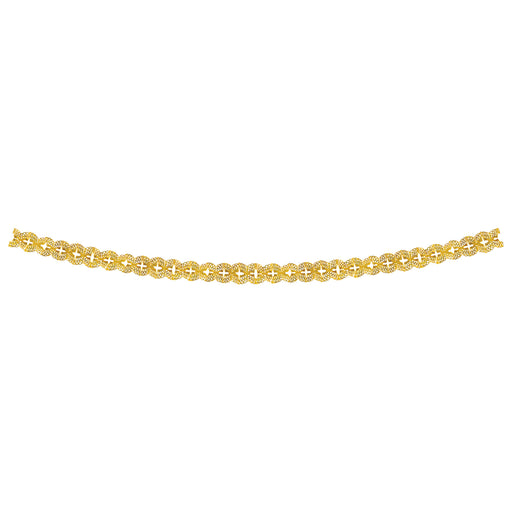 Metallic Garland – 5" x 12' – (1/Pkg) by Beistle for General Occasion Metallic