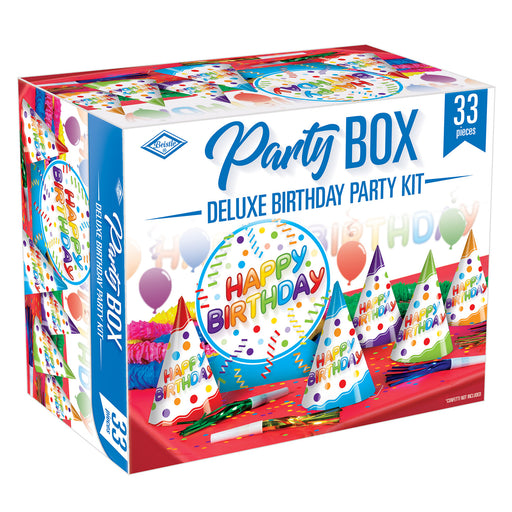 Deluxe Birthday Party Box by Beistle for Birthday Party Box