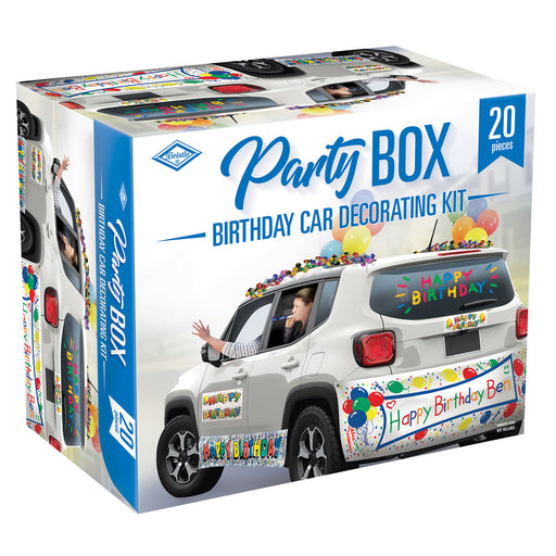 Birthday Car Party Box by Beistle for Birthday Party Box