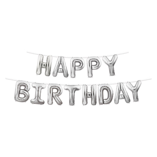 Happy Birthday Balloon Streamer – 14¼" x 12' – (1/Pkg) by Beistle for Birthday Balloon Streamers