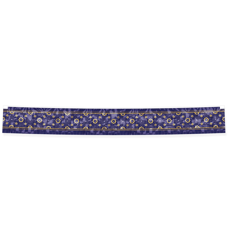 Metallic Ramadan Fringe Banner – 7½" x 5' – (1/Pkg) by Beistle for Ramadan Metallic Banners