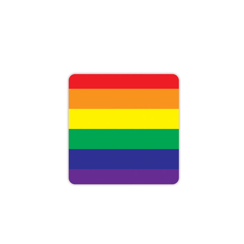 Rainbow Coasters – 3¼" – (8/Pkg) by Beistle for Rainbow Coasters