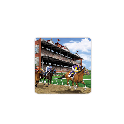 Horse Racing Coasters – 3¼" – (8/Pkg) by Beistle for Derby Day Coasters