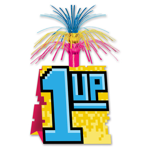 8-Bit Centerpiece – 13" – (1/Pkg) by Beistle for 8-Bit Cascades