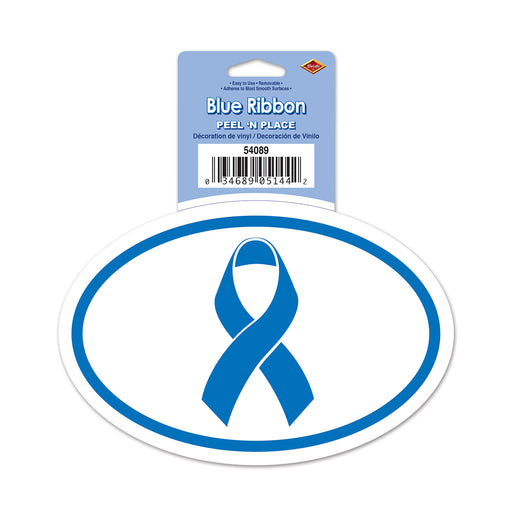 Blue Ribbon Peel 'N Place – 6" Sh – (1/Sh) by Beistle for Blue Ribbon Peel 'N Place