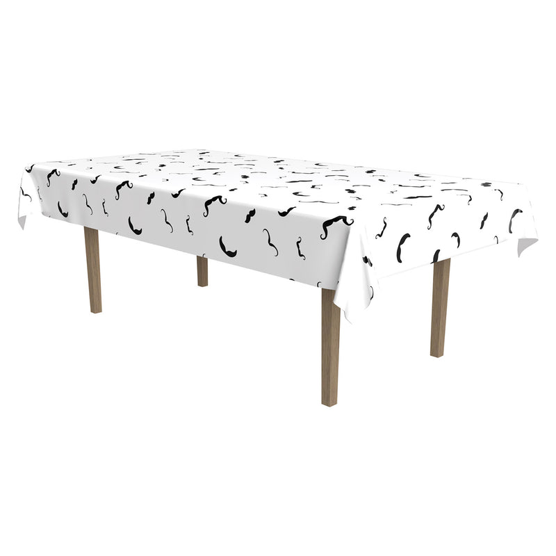 Moustache Tablecover – 54" x 108" – (1/Pkg)