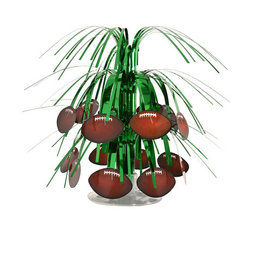 Football Mini Cascade Centerpiece – 7½" – (1/Pkg) by Beistle for Football Icon Cascades