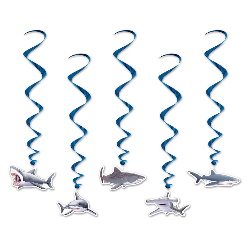 Shark Whirls – 32"-3' – (5/Pkg)