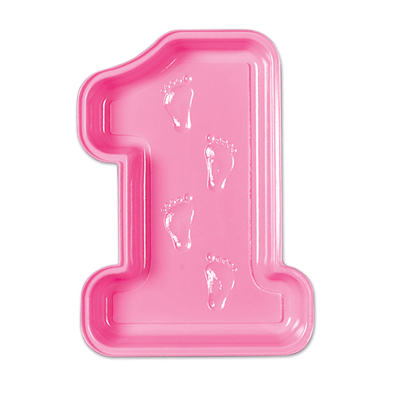 Plastic Baby's "1st" Birthday Tray – 13½"
