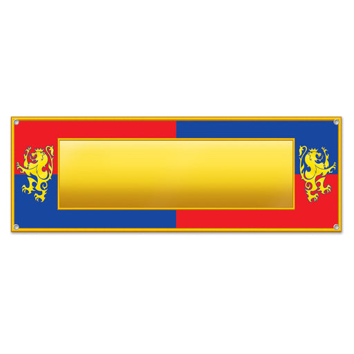 Medieval Sign Banner – 5' x 21" – (1/Pkg) by Beistle for Medieval All-Weather