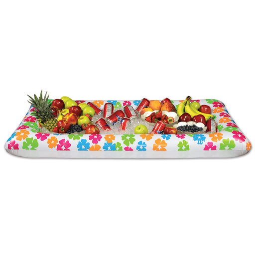 Inflatable Luau Buffet Cooler – 28"W x 4' 5¾"L – (1/Pkg) by Beistle for Luau Inflatables