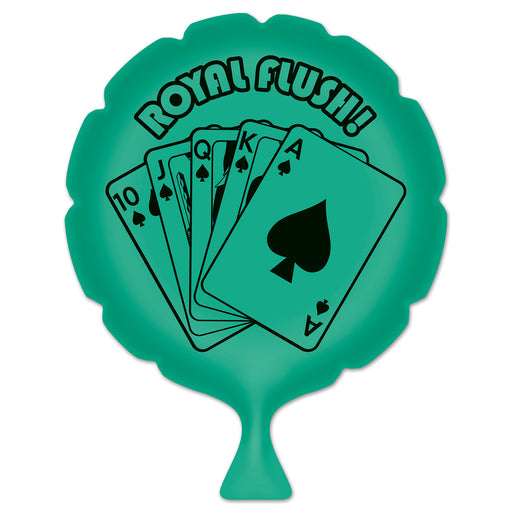 Royal Flush! Whoopee Cushion – 8" – (1/Pkg) by Beistle for Casino Whoopee Cushions