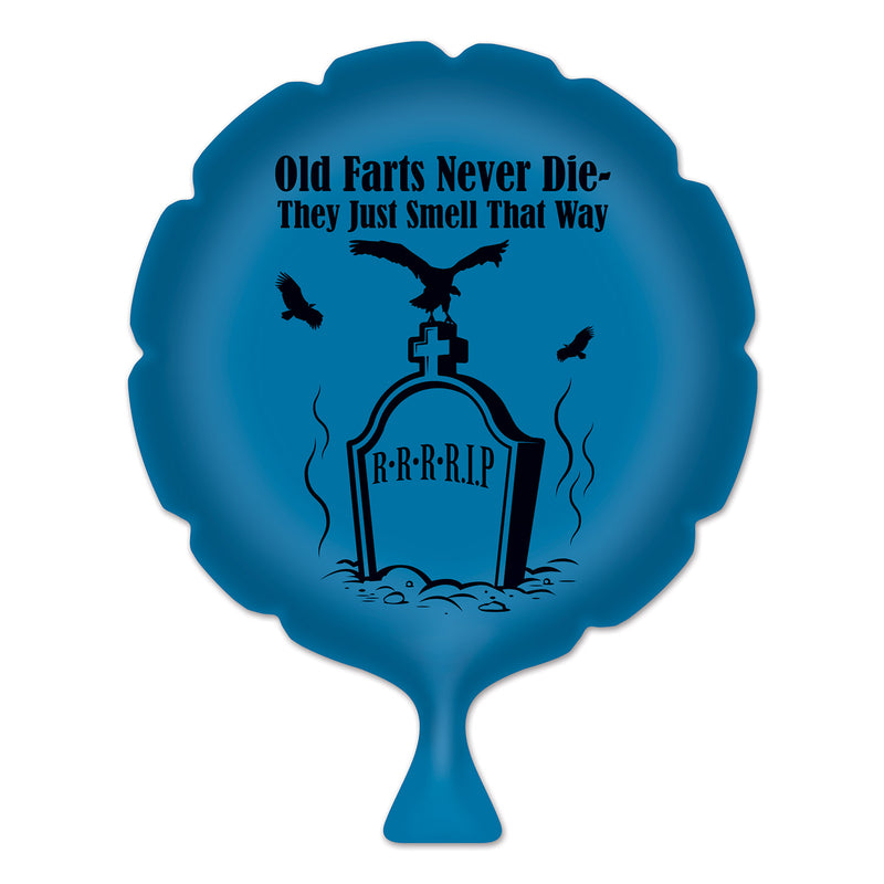Old Farts Never Die Whoopee Cushion – 8" – (1/Pkg) by Beistle for Over-The-Hill Whoopee Cushions
