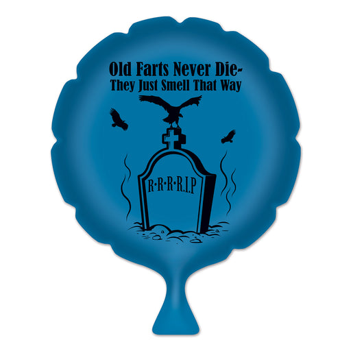 Old Farts Never Die Whoopee Cushion – 8" – (1/Pkg) by Beistle for Over-The-Hill Whoopee Cushions