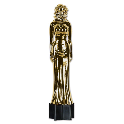 Jtd Awards Night Female Statuette Cutout – 5' 6" – (1/Pkg) by Beistle for Awards Night Printed One Side