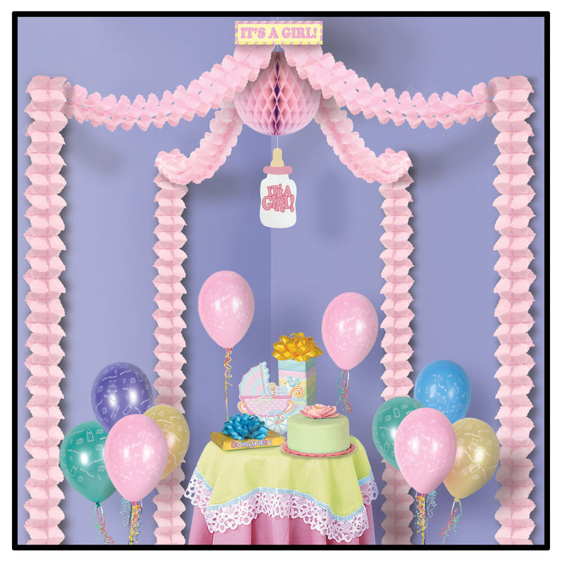 It's A Girl! Party Canopy – (1/Pkg)