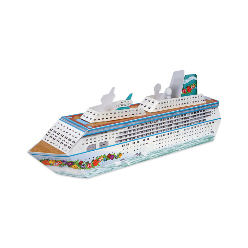 3-D Cruise Ship Centerpiece – 13¼" – (1/Pkg)