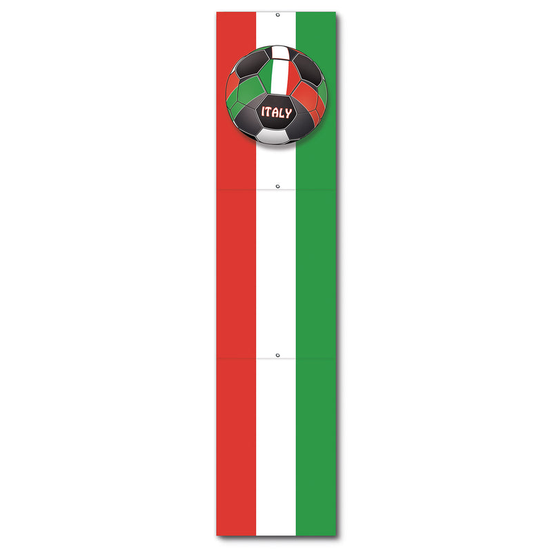 Jointed Pull-Down Cutout - Italy – 5' – (1/Pkg) by Beistle for Soccer Printed One Side