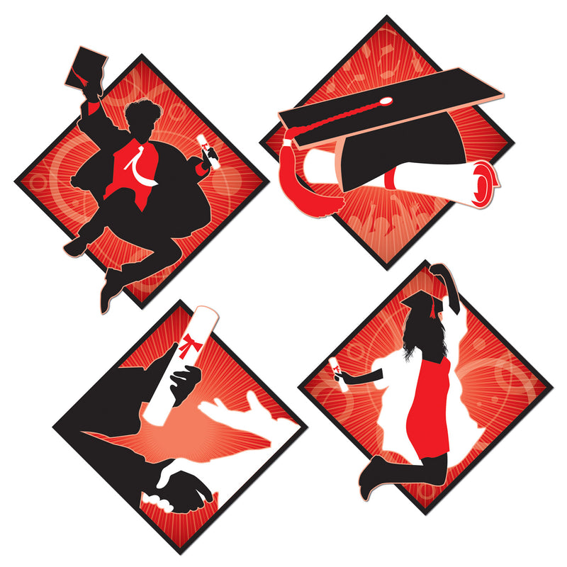 Graduation Cutouts – 16" – (4/Pkg)