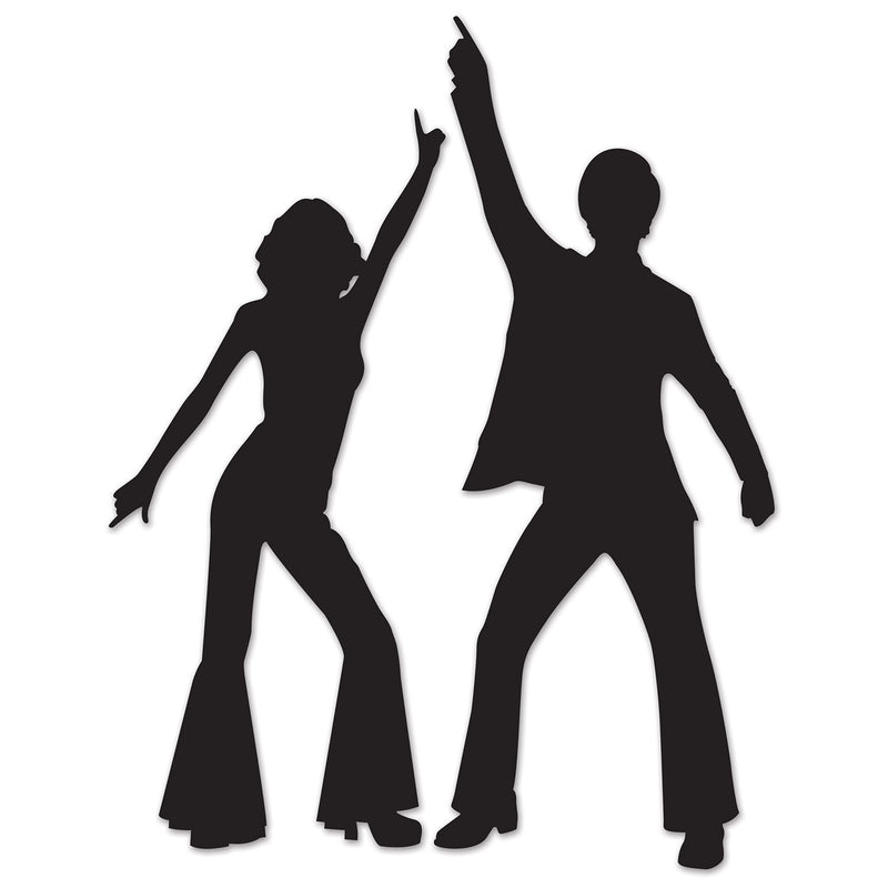 Disco Silhouettes – 32¾" & 36½" – (2/Pkg)