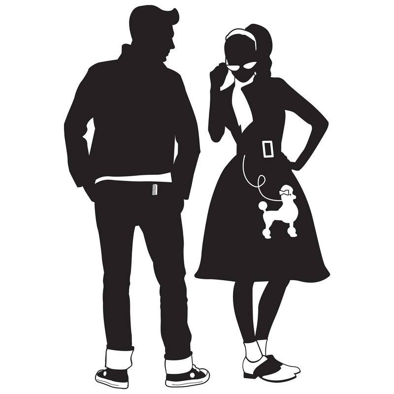 50's Silhouettes – 34" & 36½" – (2/Pkg)