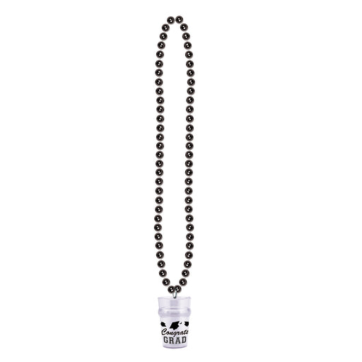 Beads w/Grad Glass – 33"/2½ Oz – (1/Card) by Beistle for Graduation Beads with Medallion