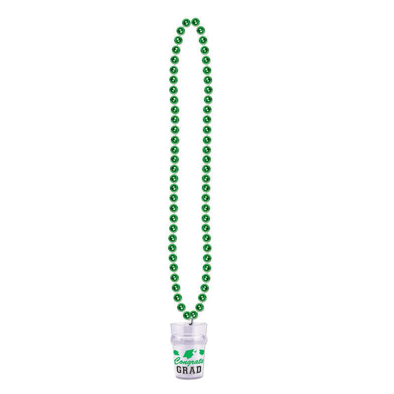 Beads w/Grad Glass – 33"/2½ Oz – (1/Card)