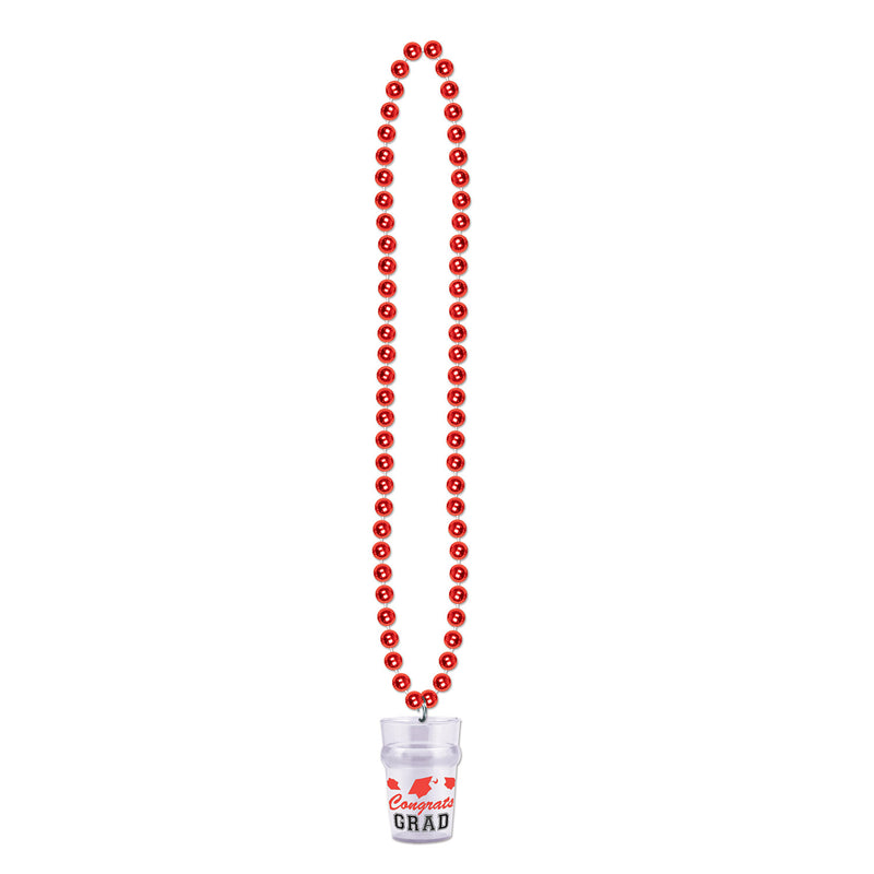 Beads w/Grad Glass – 33"/2½ Oz – (1/Card)