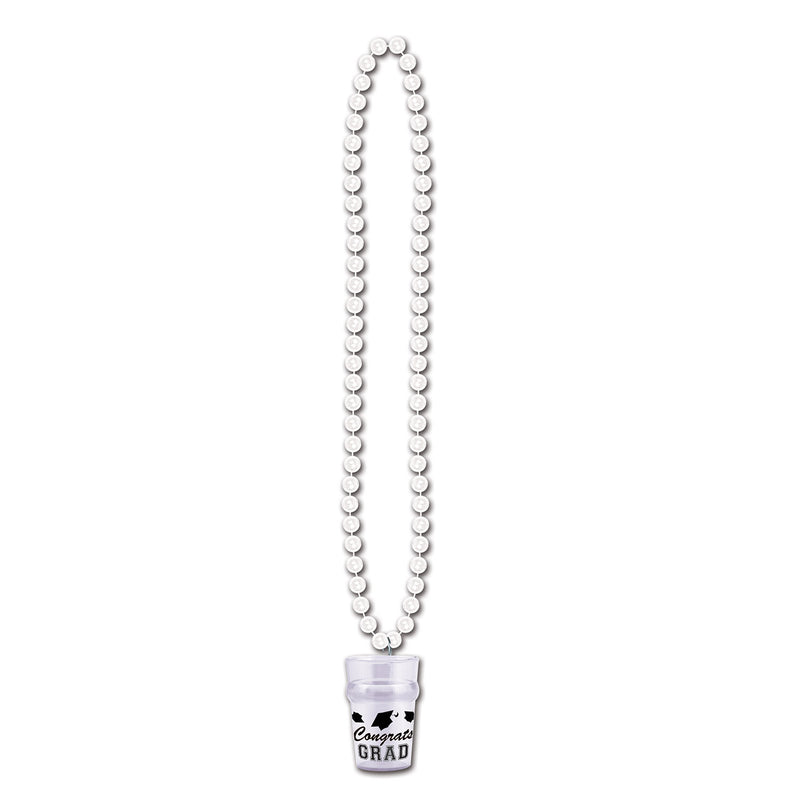 Beads w/Grad Glass – 33"/2½ Oz – (1/Card)