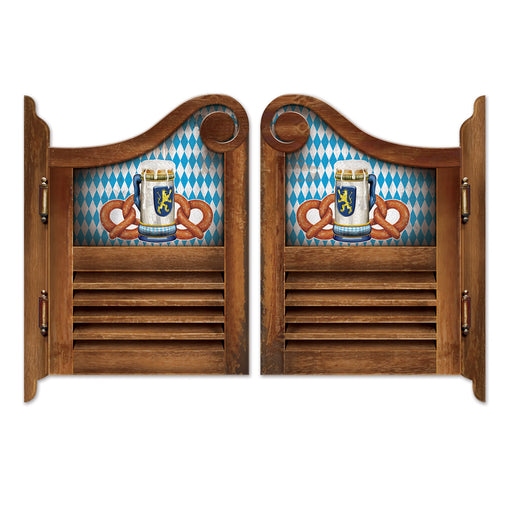 Oktoberfest Saloon Door Cutouts – 24¼" x 17¾" by Beistle for Oktoberfest Printed