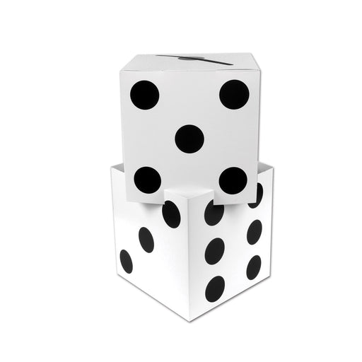 3-D Dice Stacking Centerpiece – 17" x 9" – (2/Pkg) by Beistle for Casino 3-D