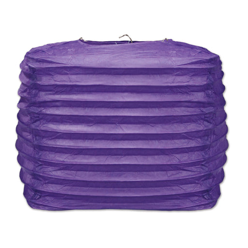 Square Paper Lanterns – 8" – (2/Pkg) by Beistle for General Occasion Lanterns