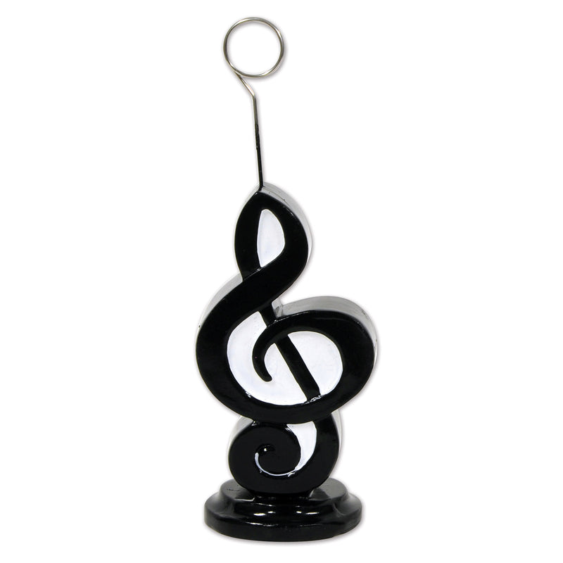 Musical Note Photo/Balloon Holder – 6 Oz by Beistle for Music Balloon/Photo Holders