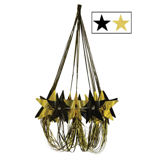Star Chandelier – 35" – (1/Pkg) by Beistle for Awards Night Columns and Chandeliers