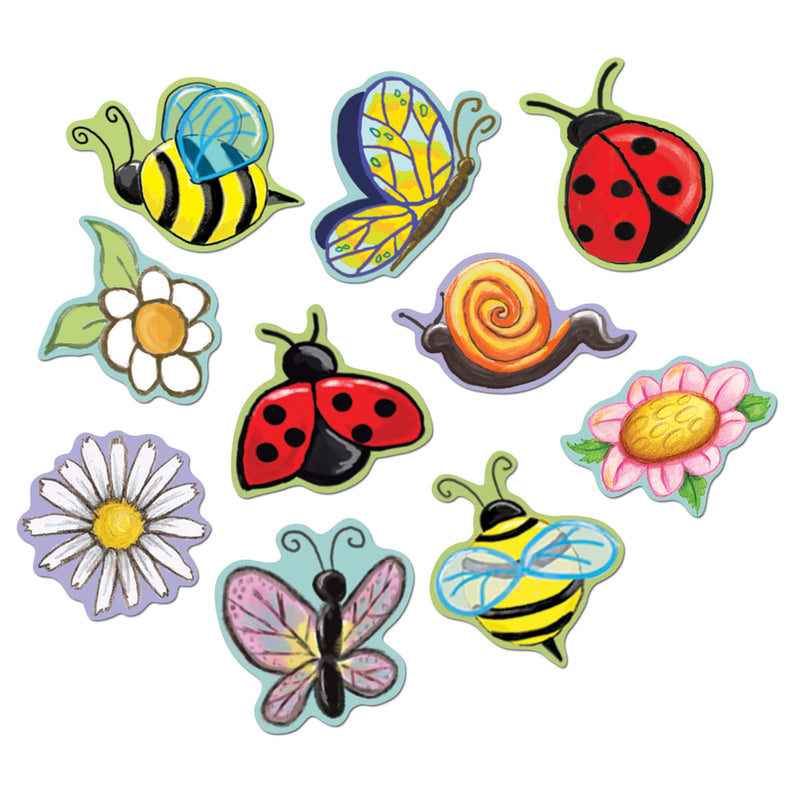 B Is For Baby Message Cutouts – 3"-5" – (10/Pkg) by Beistle for Baby Shower Printed