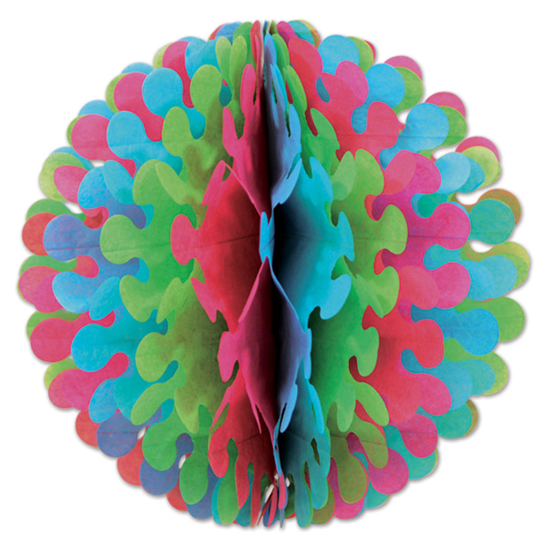 Tissue Flutter Ball – 14" – (1/Pkg) by Beistle for General Occasion Tissue