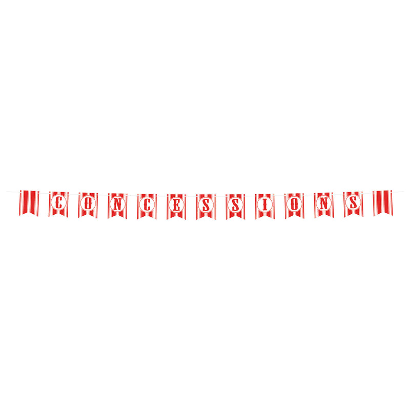 Concessions Streamer – 6" x 7' – (1/Pkg)