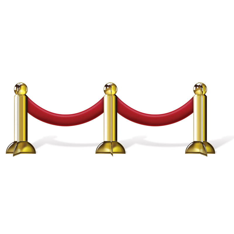 3-D Stanchion Centerpiece – 12" x 3' – (1/Pkg) by Beistle for Awards Night 3-D