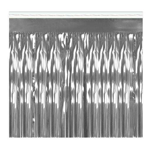 Pkgd 1-Ply Metallic Table Skirting – 30" x 14' – (1/Pkg) by Beistle for General Occasion Table Skirts - Metallic