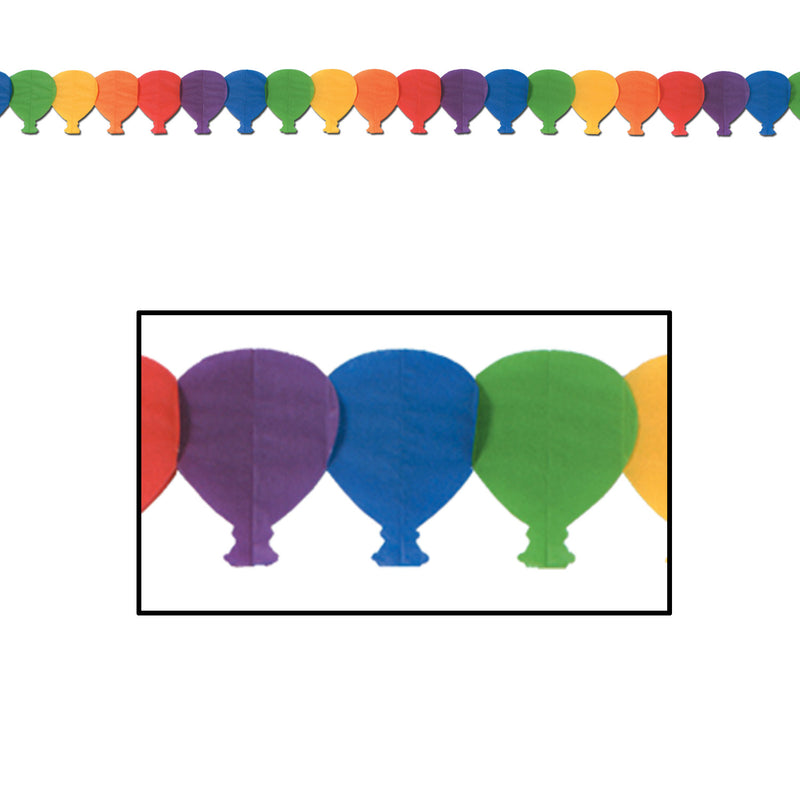 Balloon Garland – 5½" x 12' – (1/Pkg)