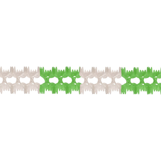 Pageant Garland – 7" x 14' 6" by Beistle for St. Patricks Tissue