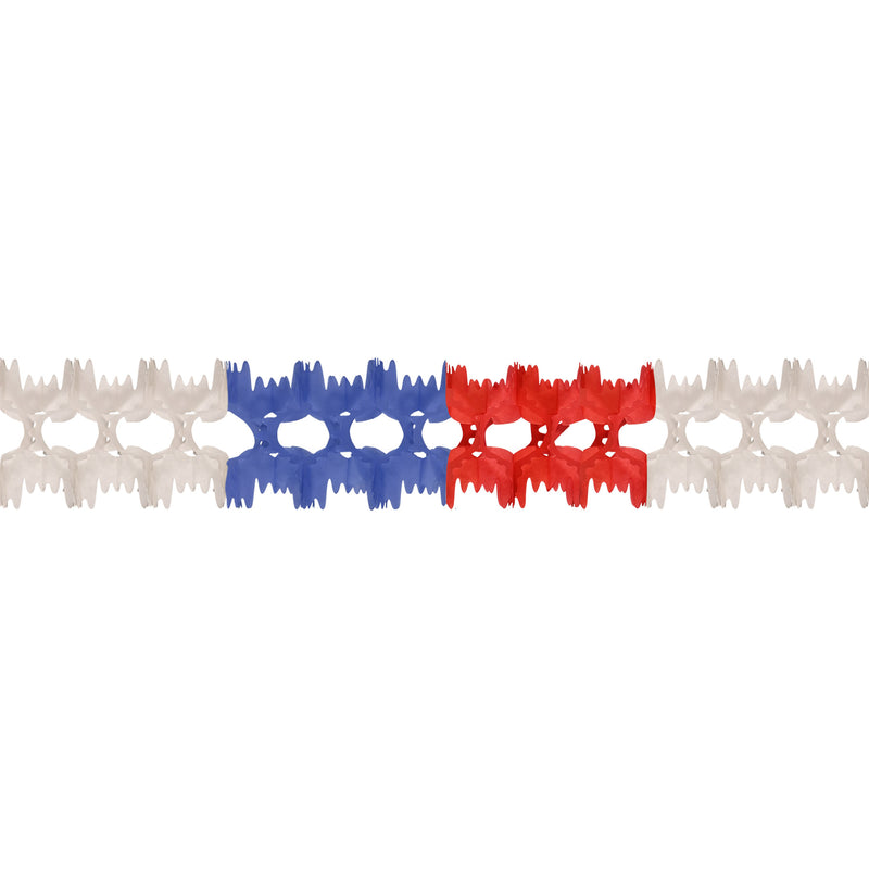 Pageant Garland – 7" x 14' 6" by Beistle for Patriotic Tissue