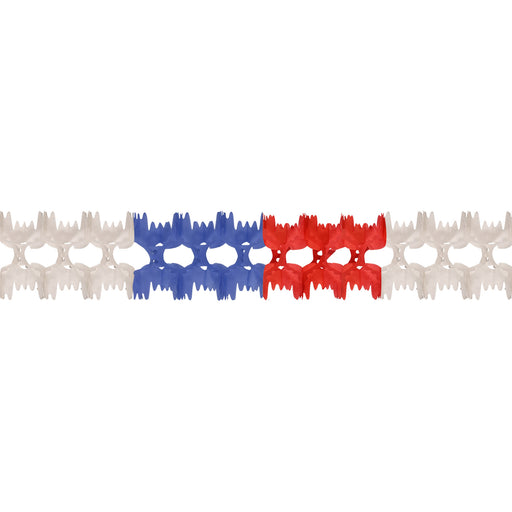Pageant Garland – 7" x 14' 6" by Beistle for Patriotic Tissue