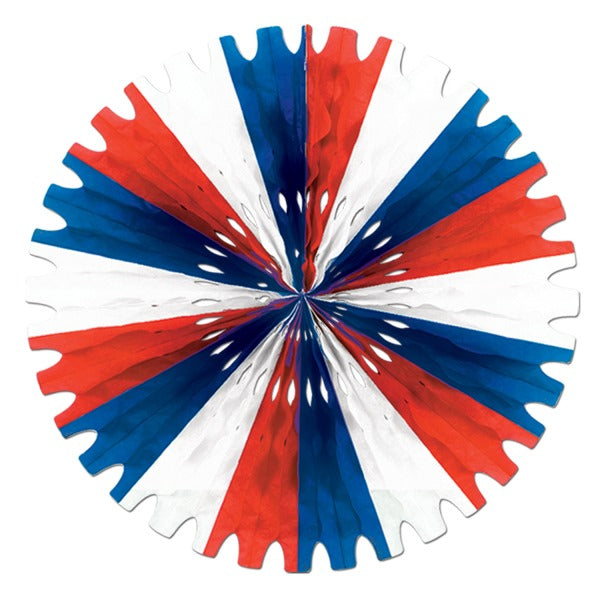 Tissue Fan – 25" by Beistle for Patriotic Tissue